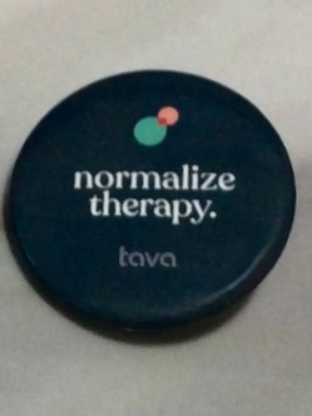 “Normalize Therapy” Pin